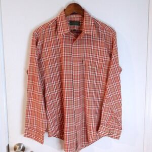 Vintage McGregor Plaid Button Down Long Sleeve Casual Shirt Menswear Lg /‎ #6140